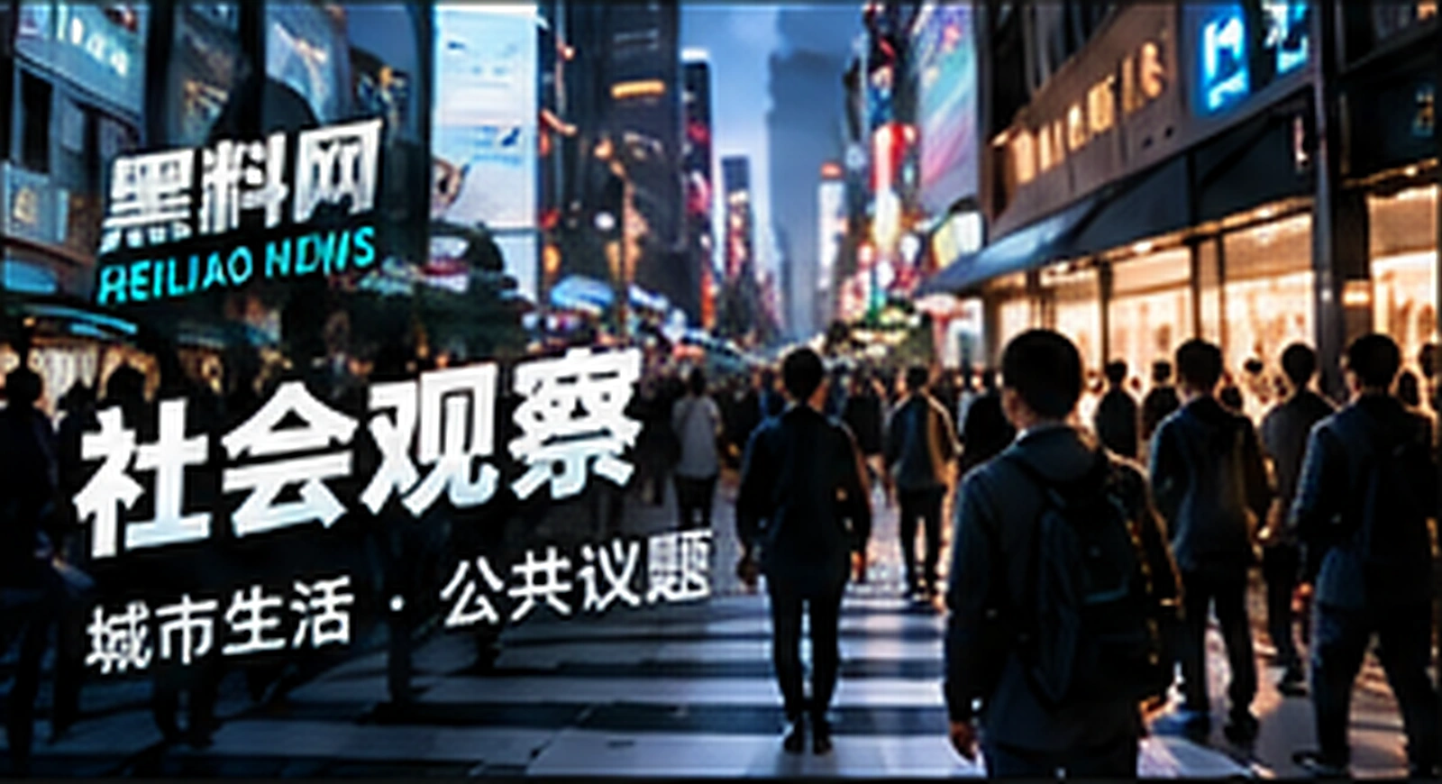 城市生活概念视觉